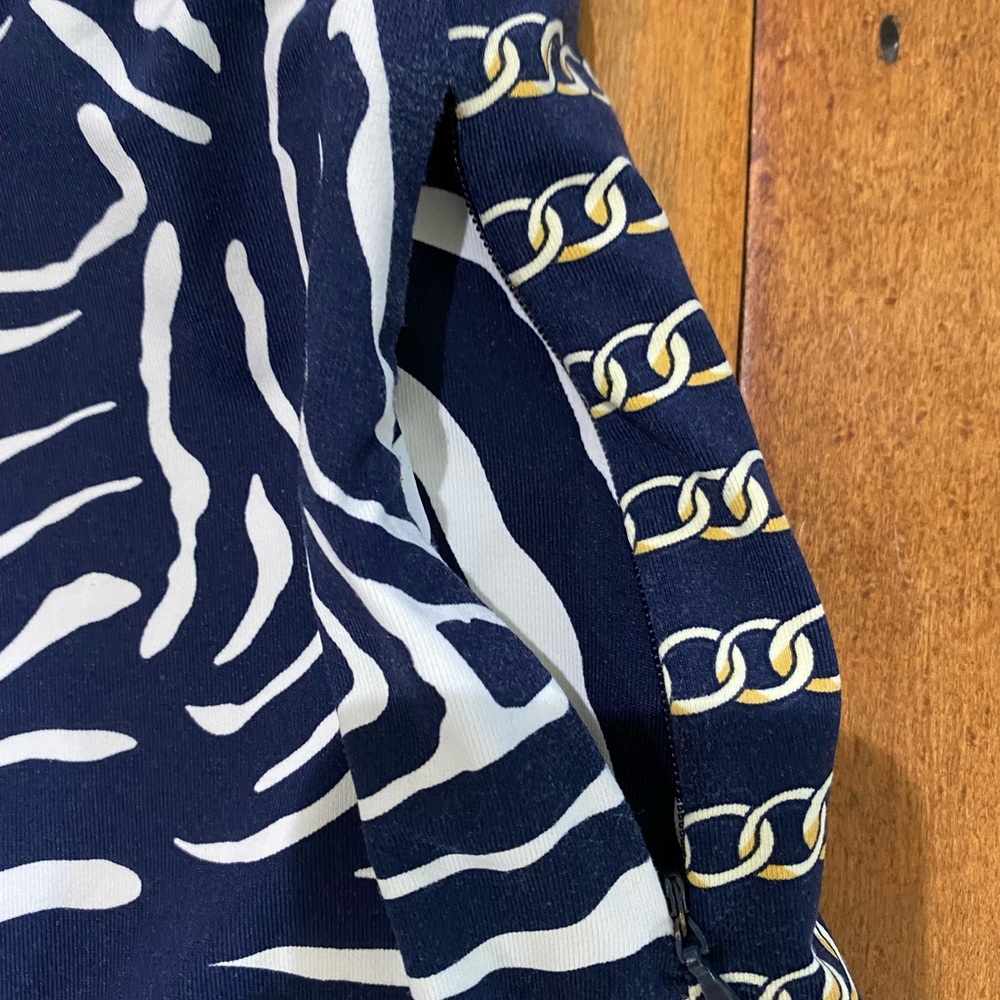 J Mclaughlin Pull On Zebra Skort Size L - image 3